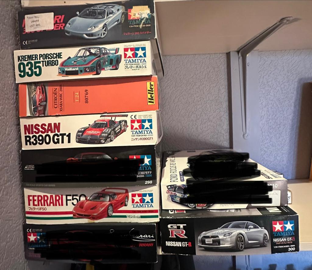 Te koop verschillende bouwdozen 1/24, Ophalen of Verzenden, Nieuw, Auto, Fujimi