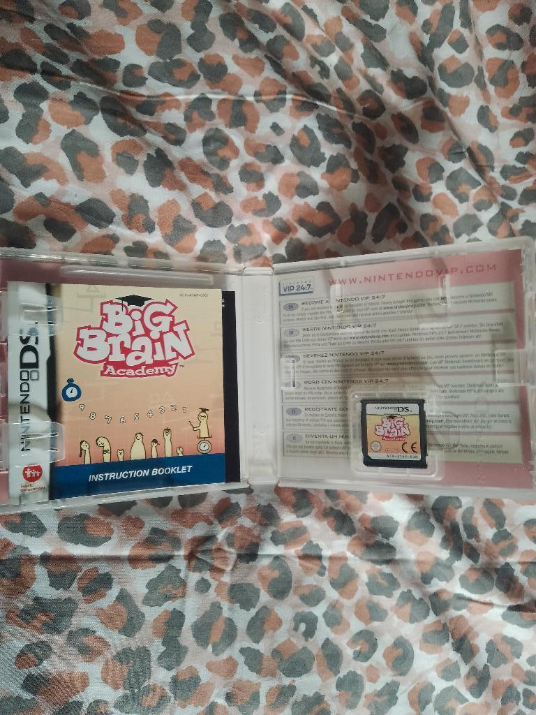 big brain academy nintendo DS goede staat, Verzenden, Gebruikt, Puzzel en Educatief