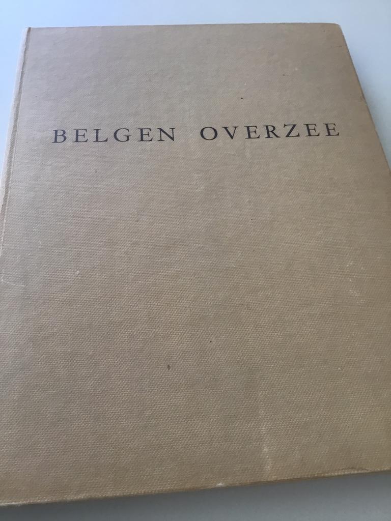 Oud artis boek belgen over zee, Boeken, Ophalen of Verzenden, Zo goed als nieuw