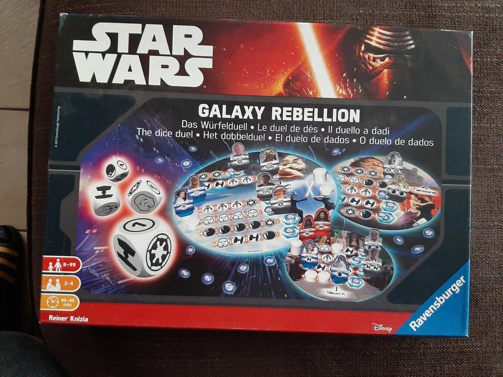 Star Wars galaxy rebellion bordspel, Ophalen of Verzenden, Zo goed als nieuw