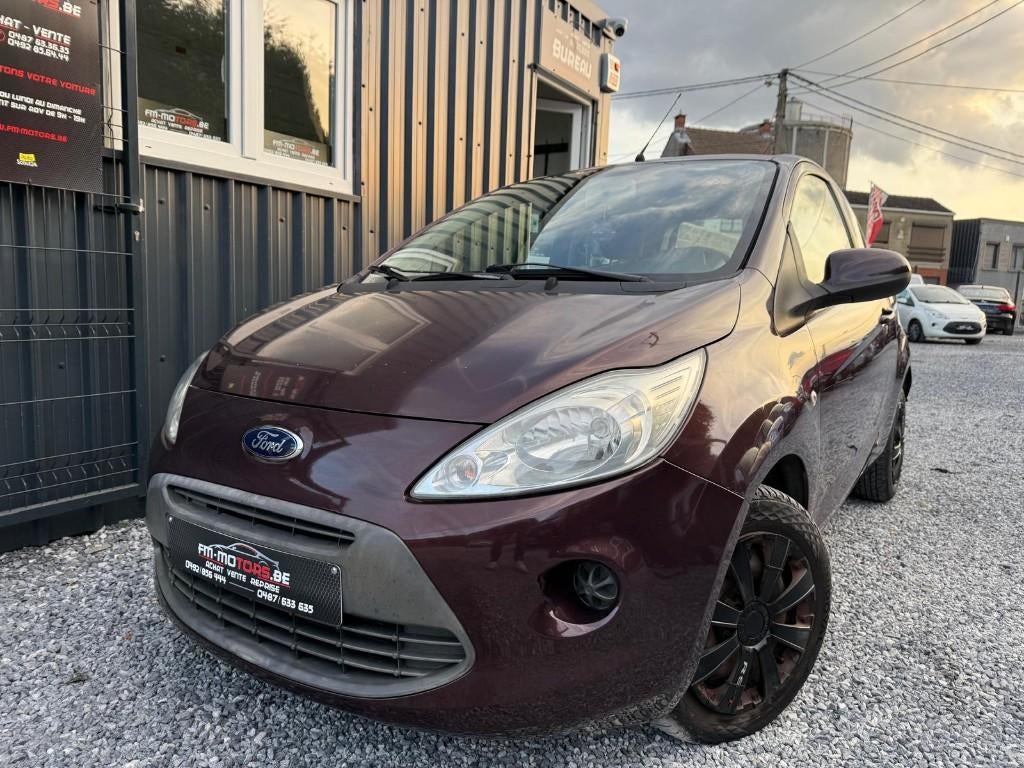 Ford Ka 1.2i Titanium / LEZ OK 2030 / Clim / Entretien+CT OK, Autos, Ford, Entreprise, Achat, Ka, ABS, Air conditionné, Verrouillage central