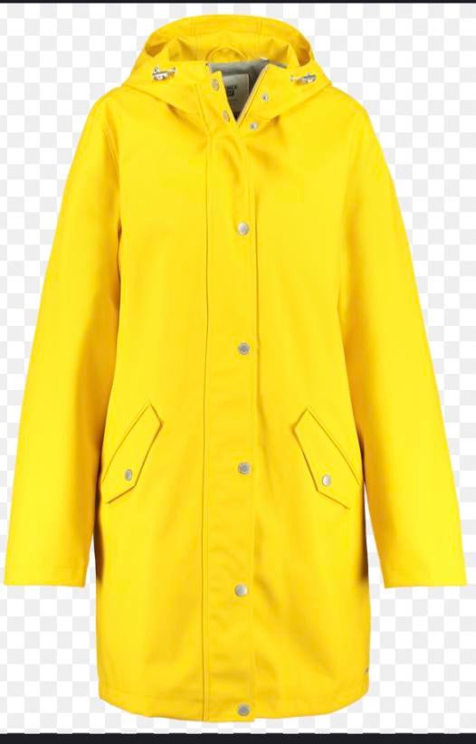Amerika today regenjas, Kleding | Dames, Ophalen, Gedragen, Maat 42/44 (L), Geel