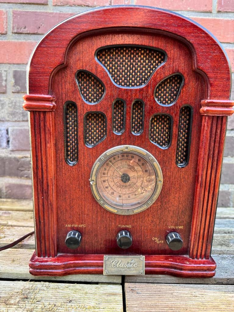 Classic Collector’s Edition retro radio cassette speler, Enlèvement ou Envoi, Utilisé, Radio