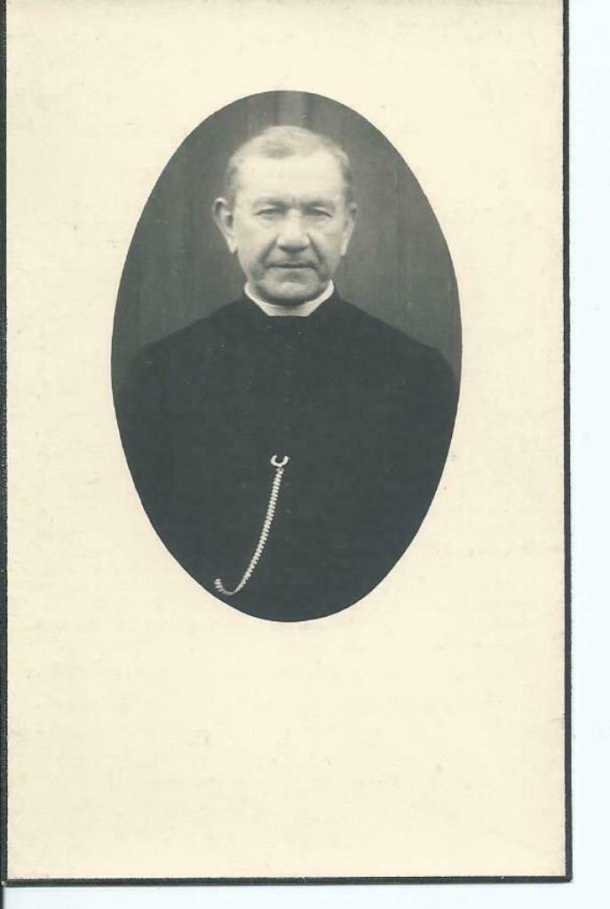 RP Joannes Ludovicus Geudens oud-Pastoor te Balen, Verzamelen, Verzenden, Rouwkaart