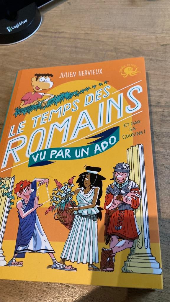 Le temps des romains vu par un ado, Enlèvement, Comme neuf, Non-fiction