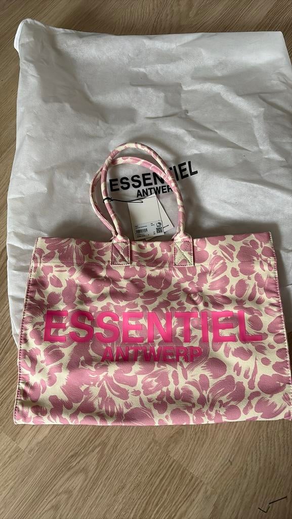 Essentiel baros shopper met stofzak, Handtassen en Accessoires, Tassen | Damestassen, Ophalen, Zo goed als nieuw, Shopper