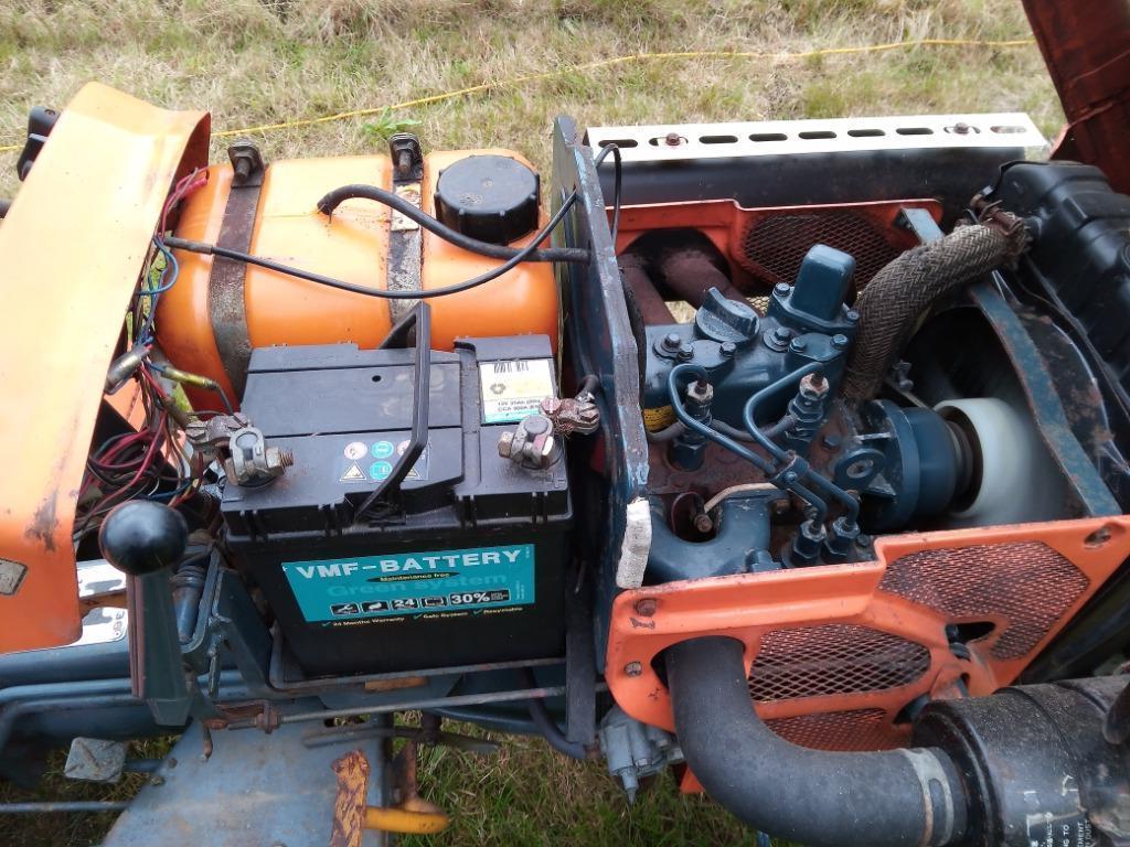 MINITRACTOR KUBOTA met frees, Enlèvement, Utilisé, Coupeur de jardin, Kubota