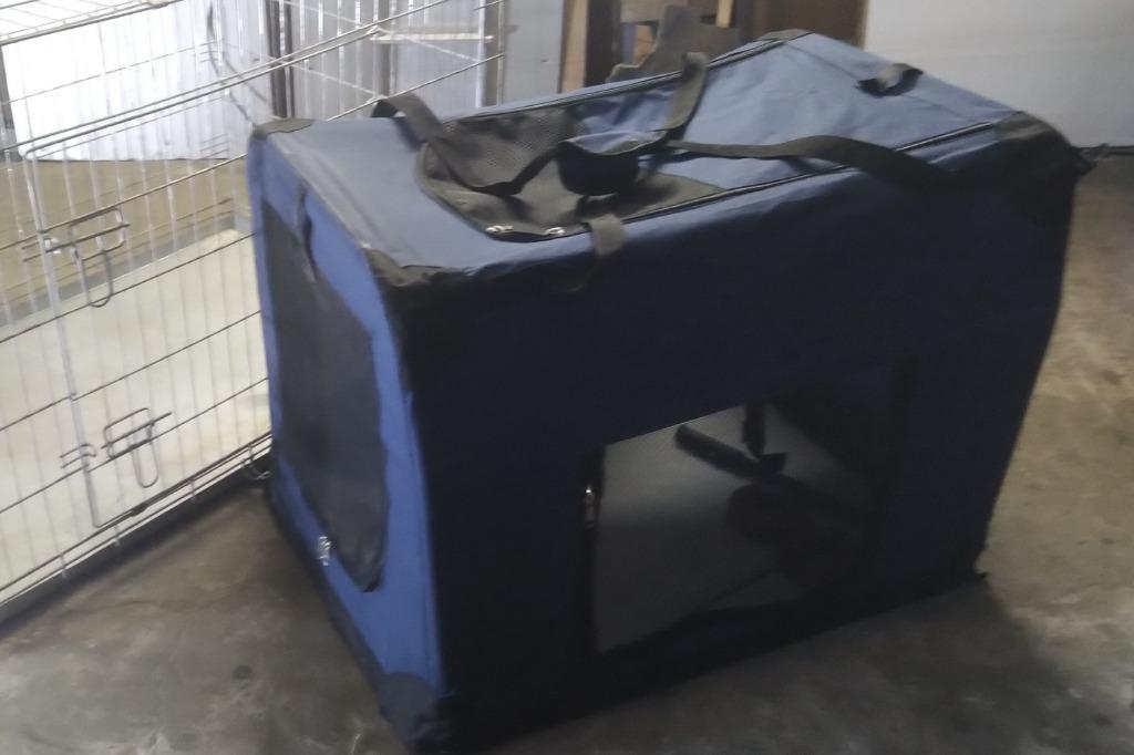 boîte de transport pliable pour niche pour chien, Enlèvement ou Envoi, Utilisé, Niche à chien