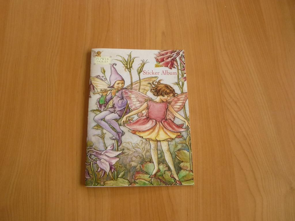 Blanco stickerboek Sticker album Flower Fairies, Ophalen of Verzenden
