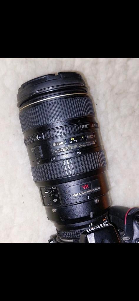 Nikon ED AF VR-Nikkor 80-400mm 1: 4.5-5.6D Vibratiereductie, Audio, Tv en Foto, Foto | Lenzen en Objectieven, Ophalen