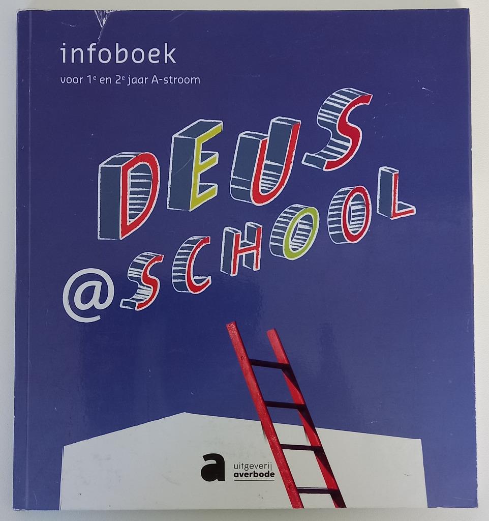 Deus @ school, Boeken, Ophalen, Godsdienst en Levensbeschouwing, Zo goed als nieuw, Uitgeverij Averbode