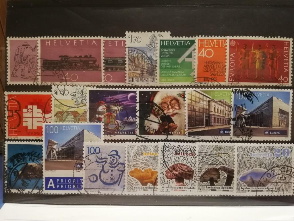 lot de timbres oblitérés de Suisse, Timbres & Monnaies, Enlèvement ou Envoi, Affranchi