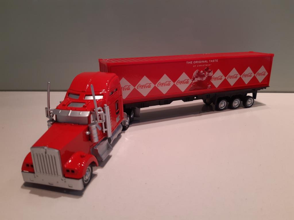 Speelgoed vrachtwagen coca cola, Ophalen of Verzenden, Zo goed als nieuw