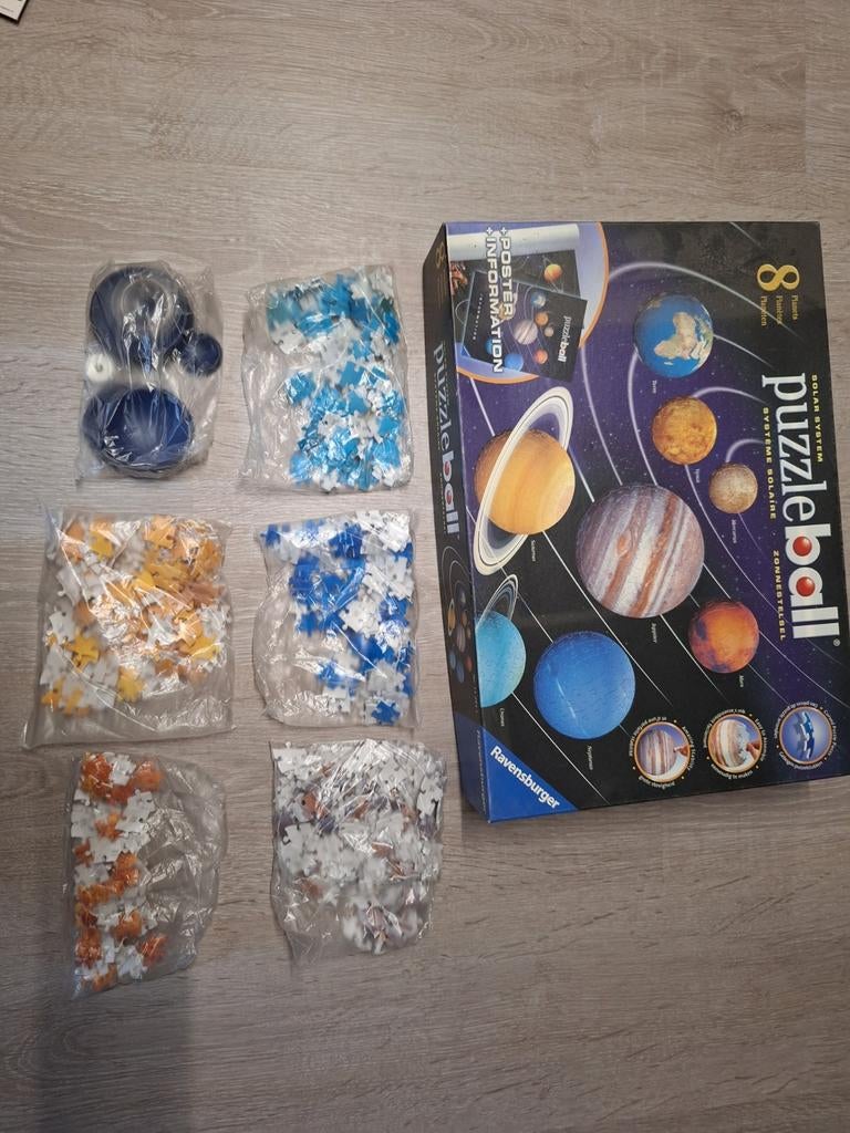 Puzzel bal zonnestelsel, Ophalen of Verzenden