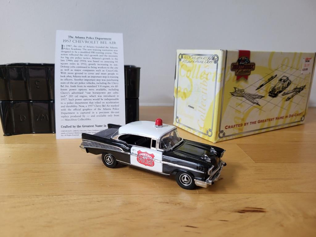 Boîte d'allumettes Dinky DYM38023 Chevrolet Bel Air Atlanta, Enlèvement ou Envoi, Comme neuf, Voiture, Matchbox