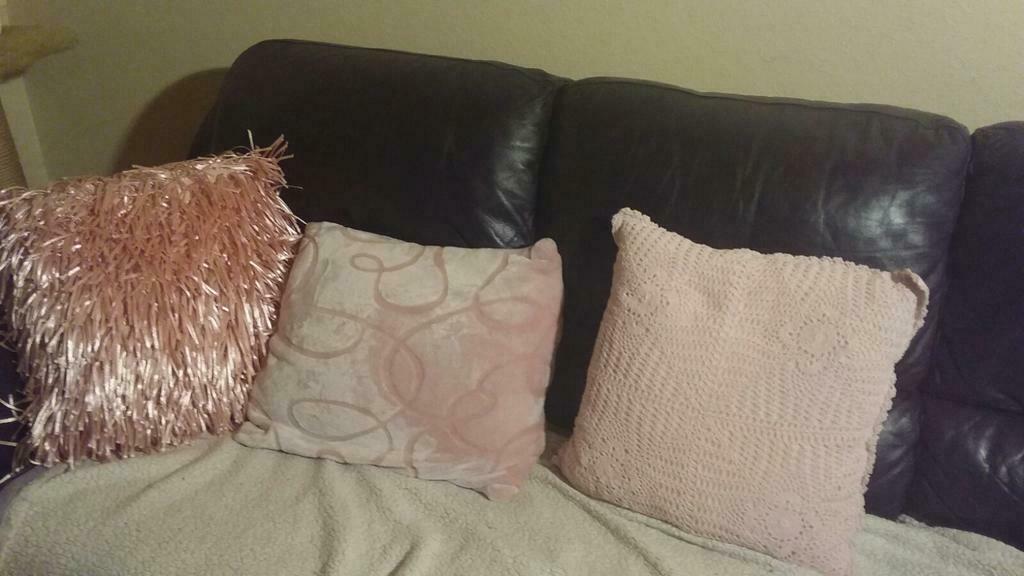 Nieuwe roze sierkussens - dutch decor, Ophalen of Verzenden, Zo goed als nieuw, Roze