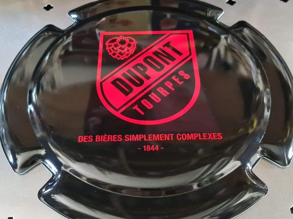 Panneau publicitaire en métal Dupont, Collections, Marques de bière, Enlèvement ou Envoi, Comme neuf