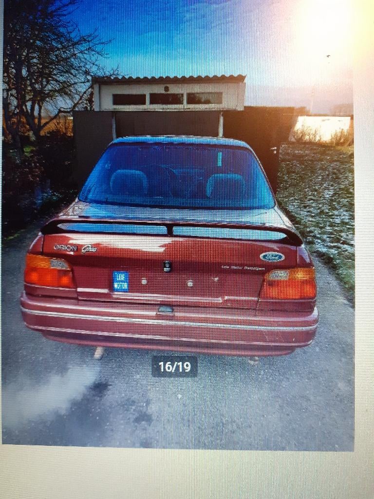 Oldtimer Ford Orion (Ghia = luxeversie) goede koop, Voorwielaandrijving, 4 deurs, Overige kleuren, 1400 cc