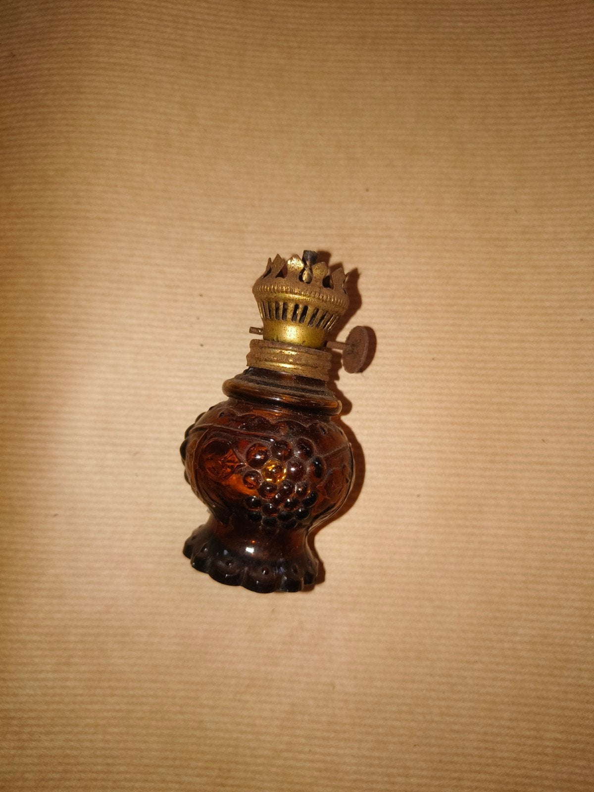 Vintage miniature olielampje, Enlèvement ou Envoi, Utilisé