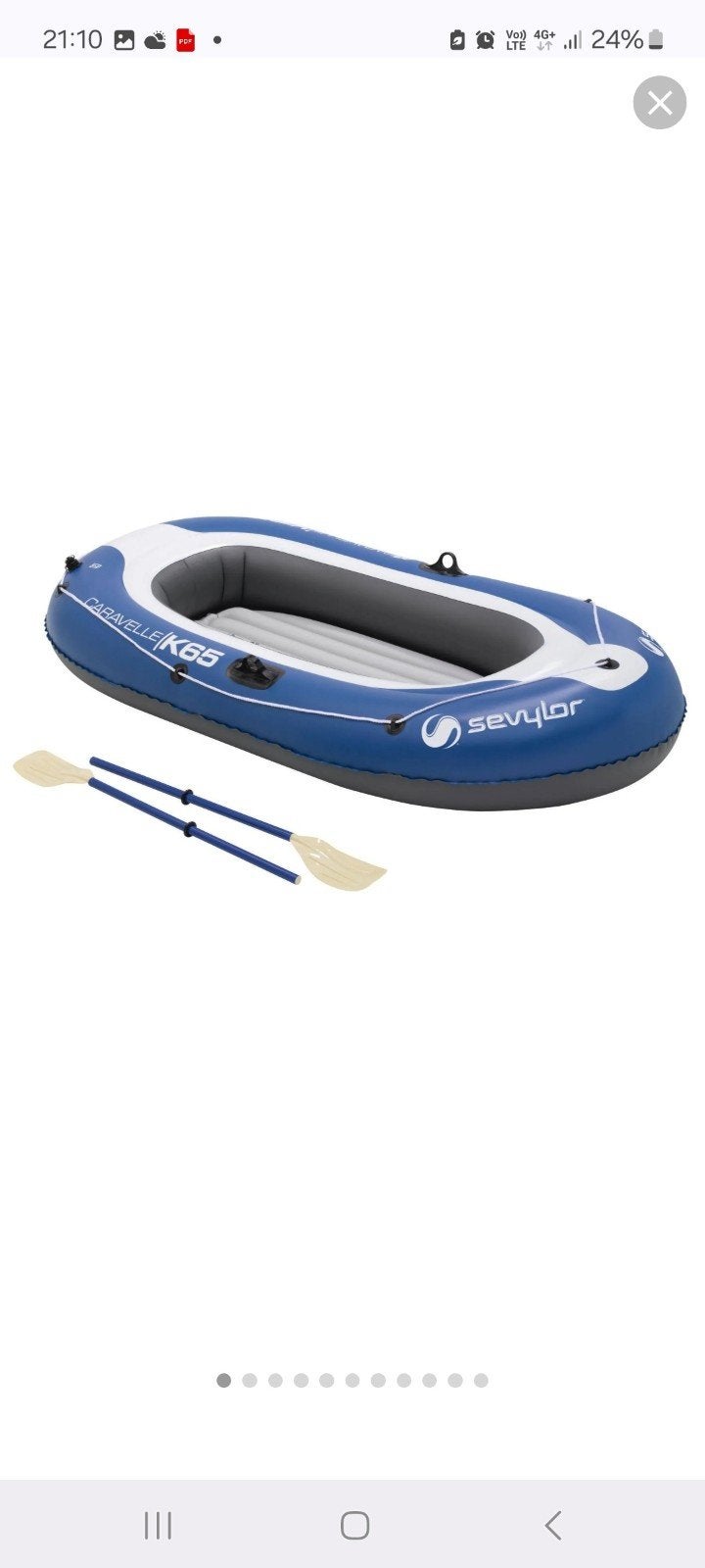 Boot met peddels, Watersport en Boten, Ophalen, Met peddels