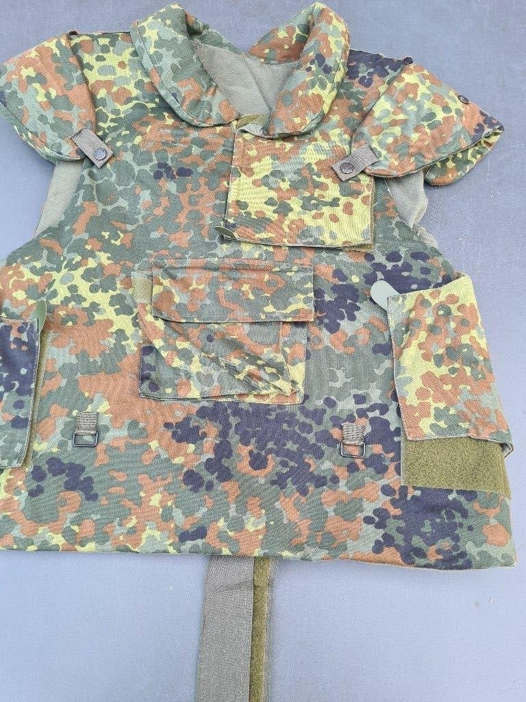 Splinterbeschermingsvest camouflage Duits leger, Verzamelen, Ophalen of Verzenden, Landmacht, Kleding of Schoenen