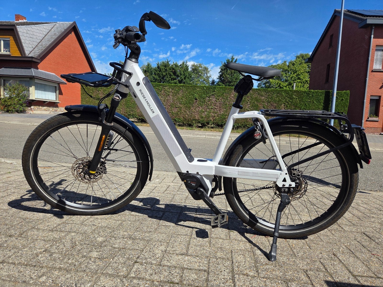Riese & Müller Nevo 4 GT Vario HS (pédalo à vitesse) —ABS|75, Riese & Müller, 47 à 51 cm, Enlèvement ou Envoi, 50 km par batterie ou plus