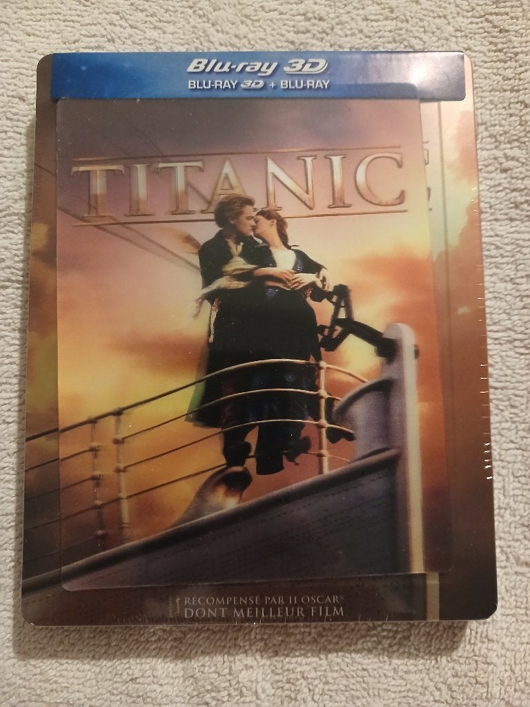 TITANIC STEELBOOK, CD & DVD, Enlèvement ou Envoi, Neuf, dans son emballage, Anglais, Blu-ray 3D