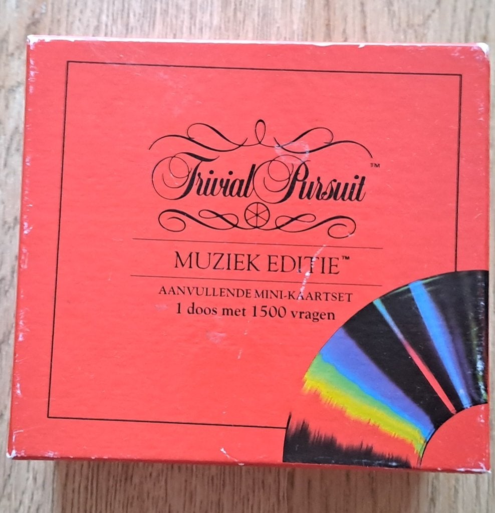 Trivial Pursuit - Aanvullende kaartset Muziek editie, Hobby & Loisirs créatifs, 1 ou 2 joueurs, Enlèvement ou Envoi, Utilisé, Parker