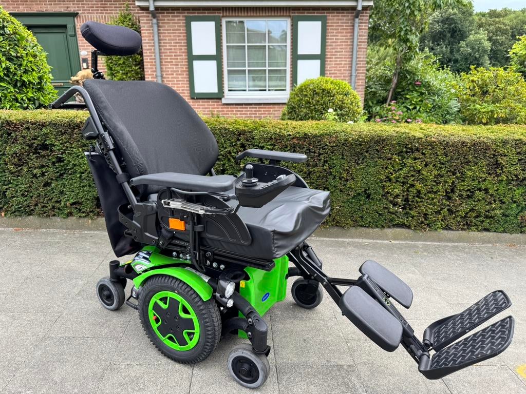 Invacare Ninja TDX 2 Electrische Rolstoel 6wiel rolwagen, Ophalen of Verzenden, Inklapbaar, Zo goed als nieuw, Elektrische rolstoel