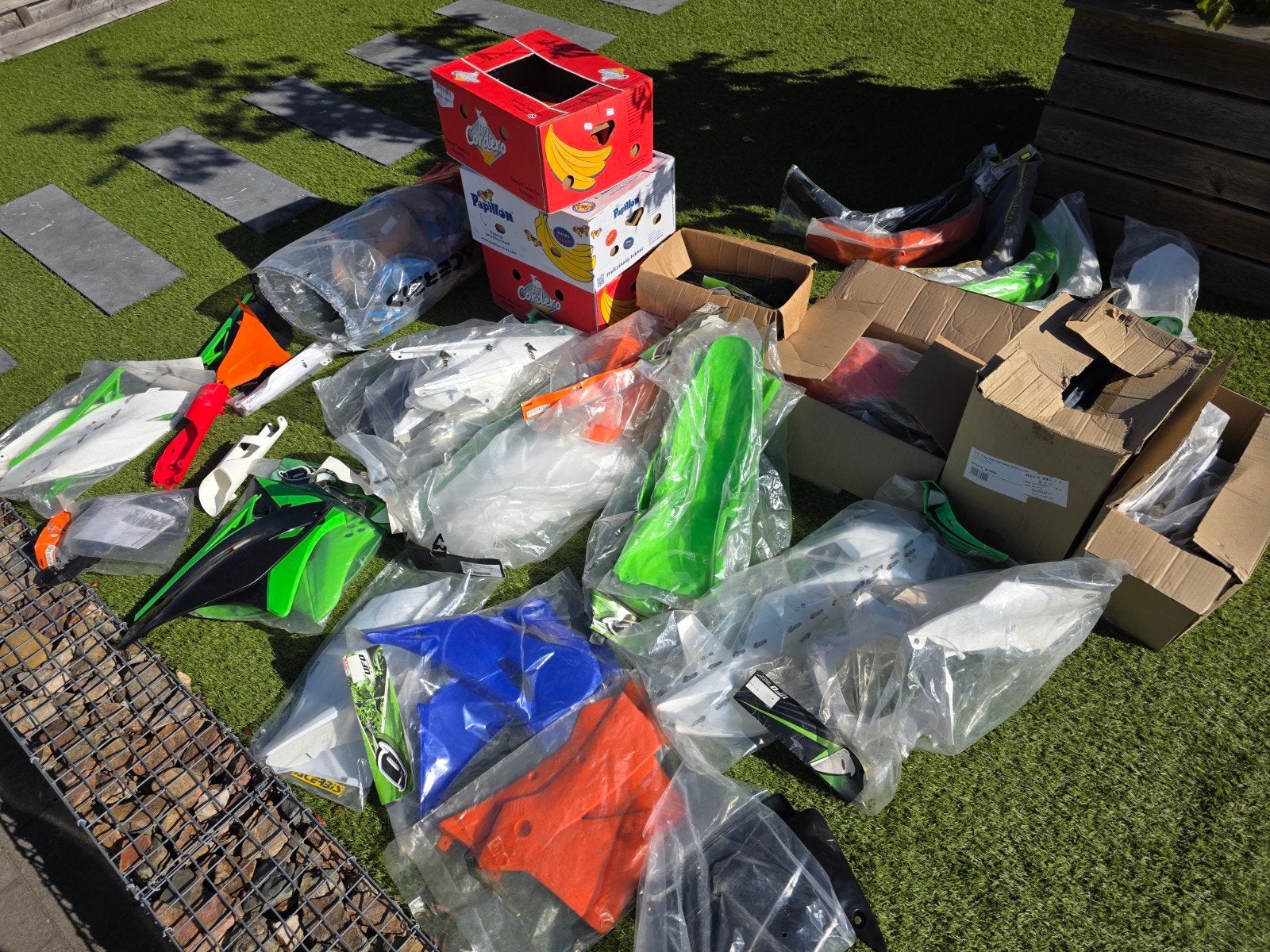 GROOT LOT CROSSMOTOR KAPPEN, Ophalen