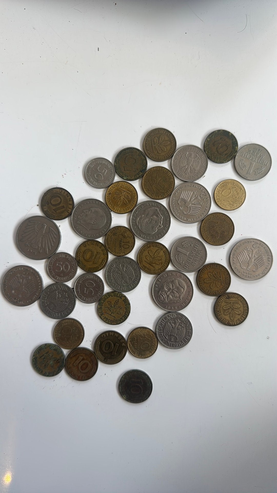 Munten en biljetten, Postzegels en Munten, Ophalen, Munten en Bankbiljetten