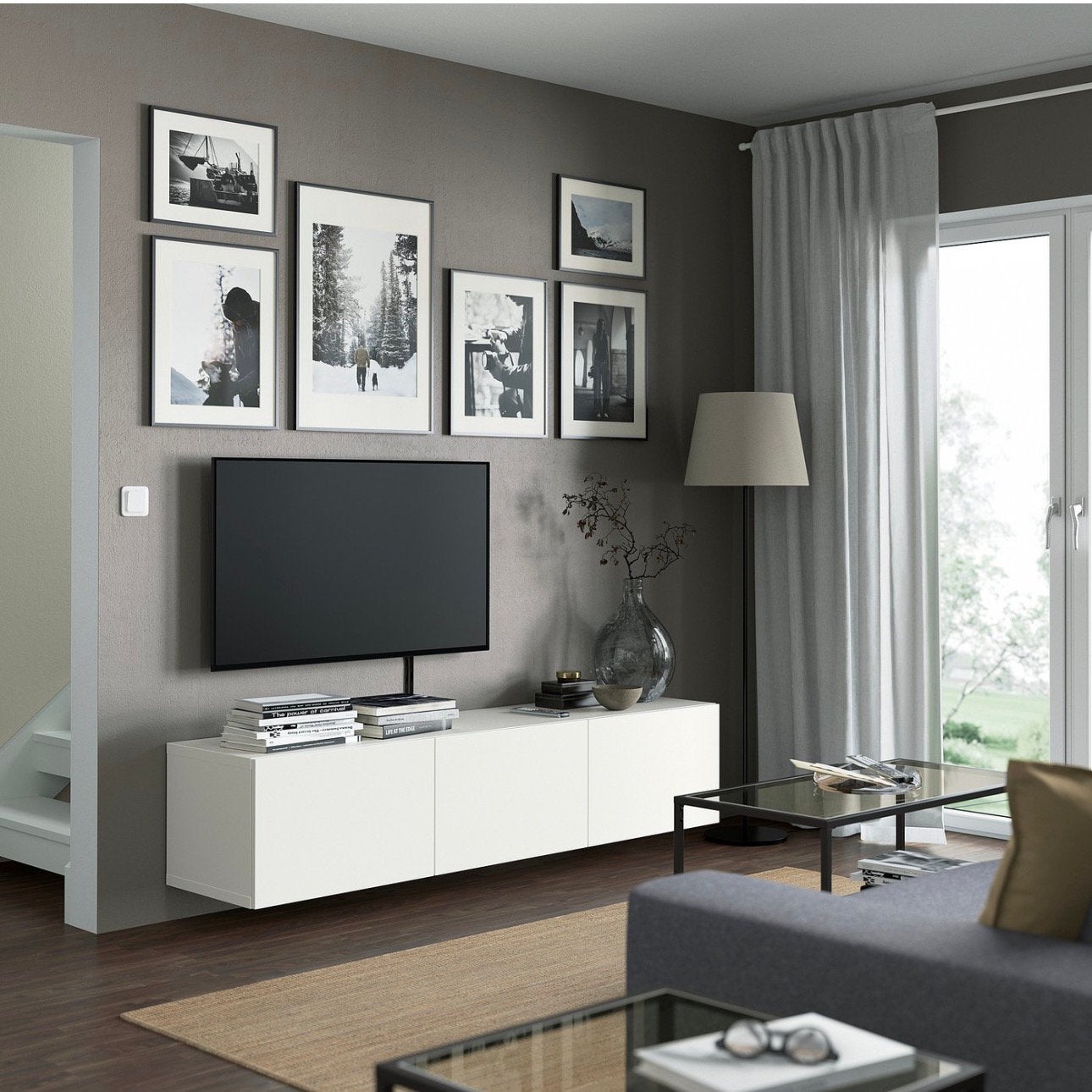 Meuble TV IKEA Besta, Enlèvement, Comme neuf