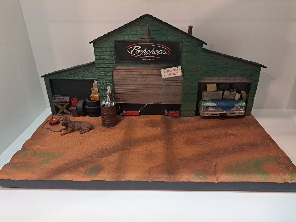 Diorama GMP sur les côtelettes de porc 1:18, Hobby & Loisirs créatifs, Voitures miniatures | 1:18, Enlèvement ou Envoi, Neuf, Autres types