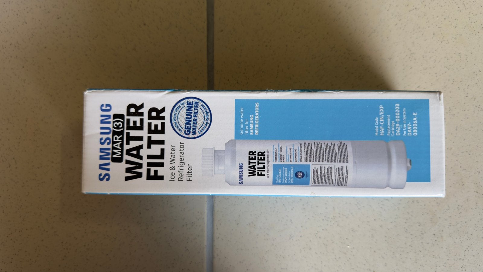 Filtre frigo americain, Enlèvement, Neuf