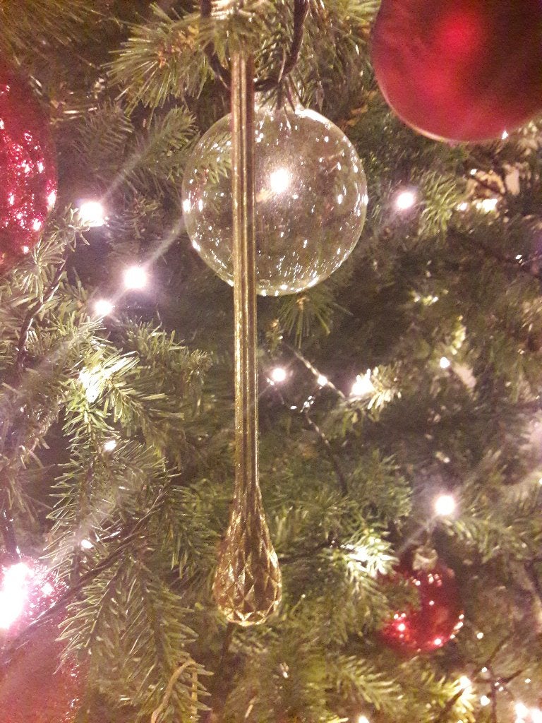 Gouden kerstpegels - set van 10 stuks, Ophalen of Verzenden, Zo goed als nieuw