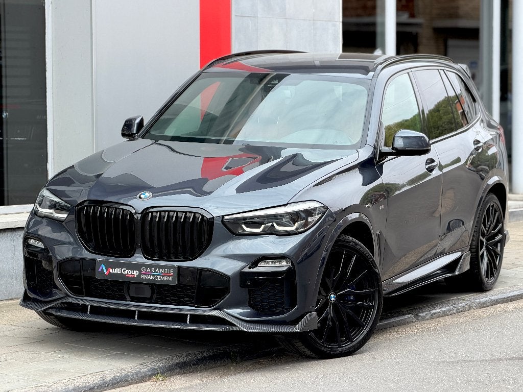 BMW X5 M50d 400cv Pack M/Utilitaire/GARANTIE 1an/43.719€HTVA, Cuir, Argent ou Gris, Achat, Entreprise