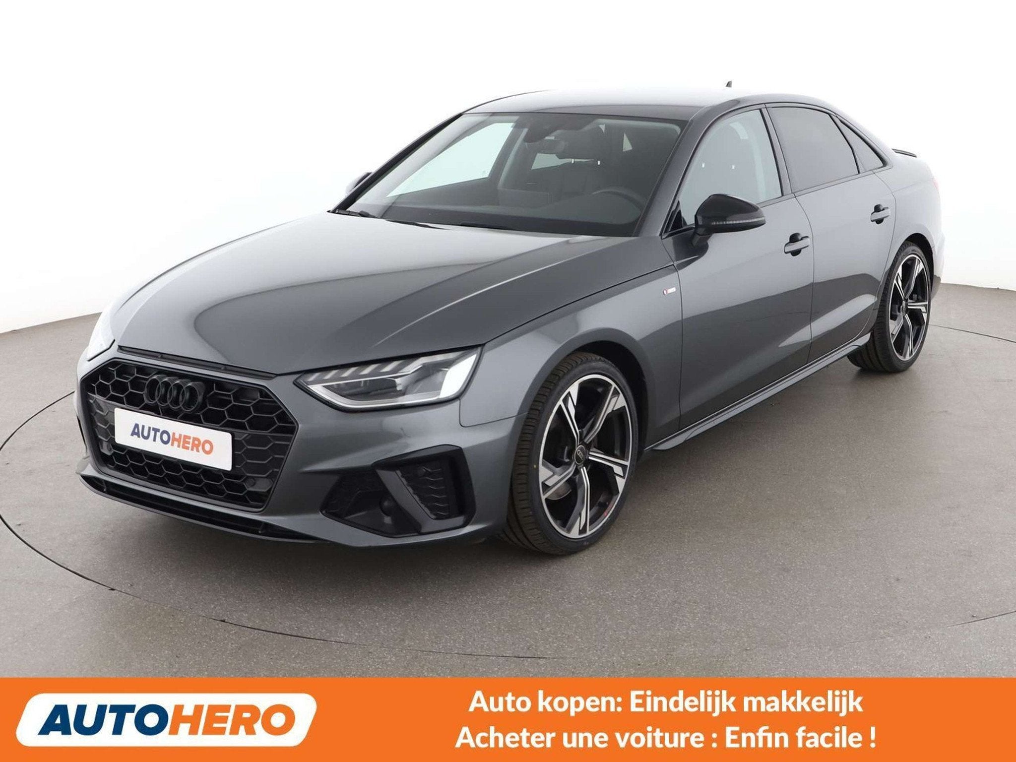 Audi A4 35 TFSI Mild-Hybrid S line (bj 2023, automaat), Auto's, 4 deurs, Gebruikt, 1984 cc, Leder