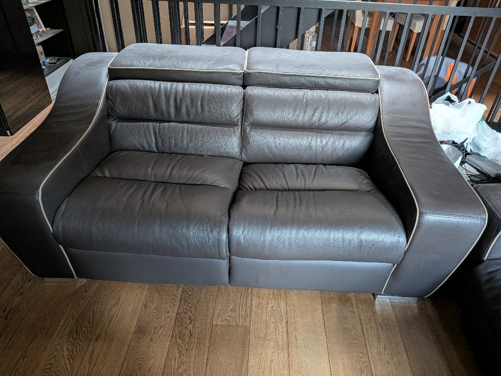 À vendre : Siège en cuir, Maison & Meubles, Autres dimensions, Banc droit, Enlèvement, Utilisé