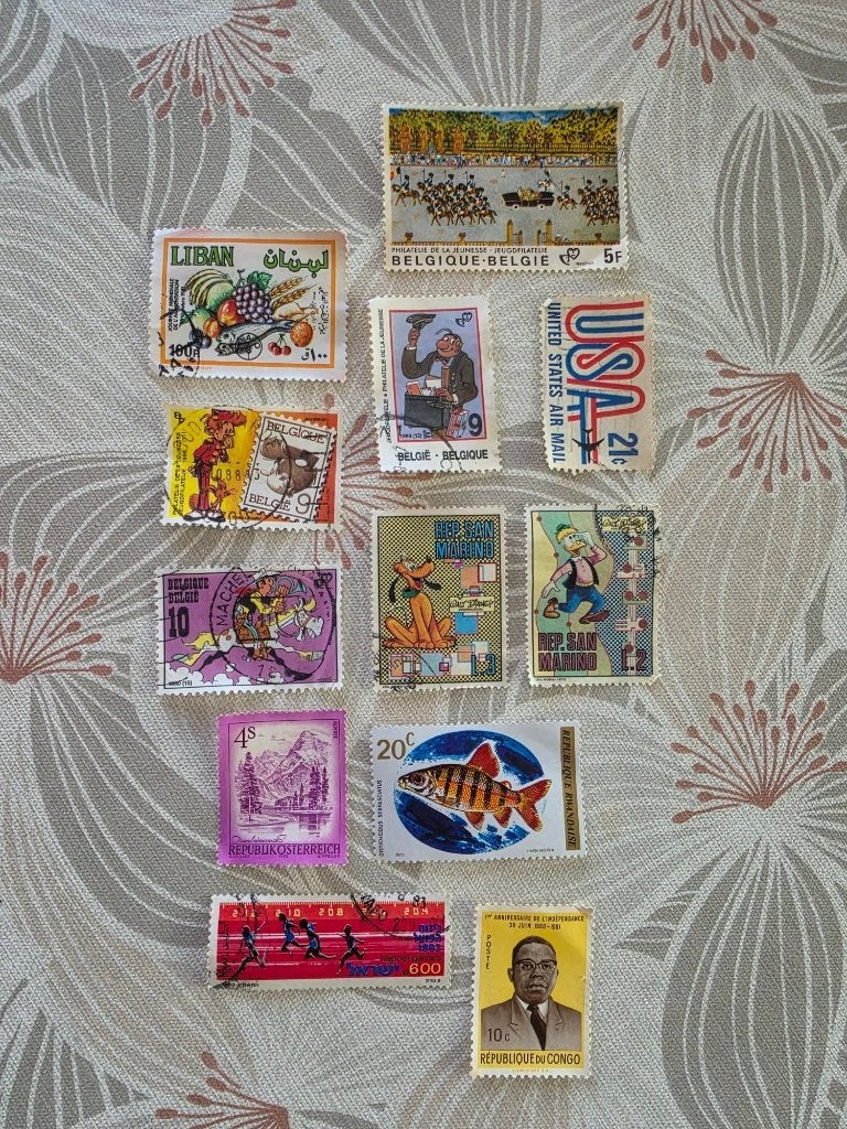 postzegel, Enlèvement, Affranchi, Timbre-poste, Europe