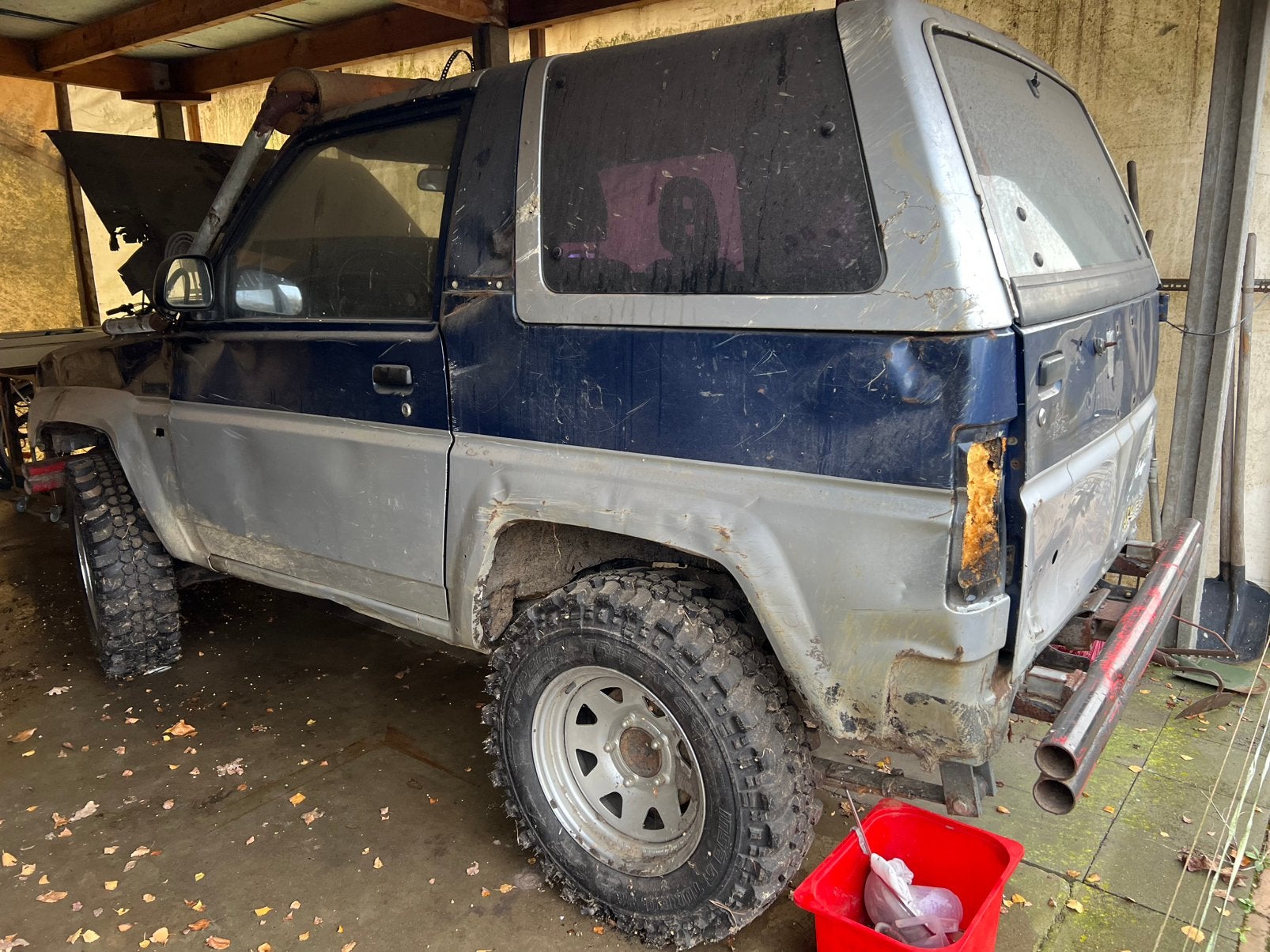 Daihatsu feroza off road klaar, Feroza, Zwart, Handgeschakeld, Vierwielaandrijving
