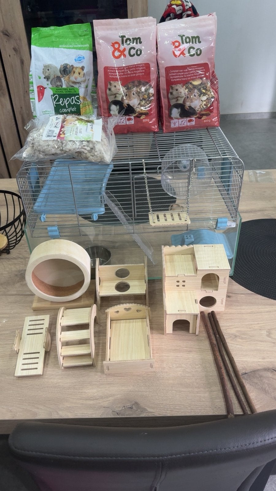 Cage hamster compler, Ophalen, Zo goed als nieuw, Kooi, Hamster
