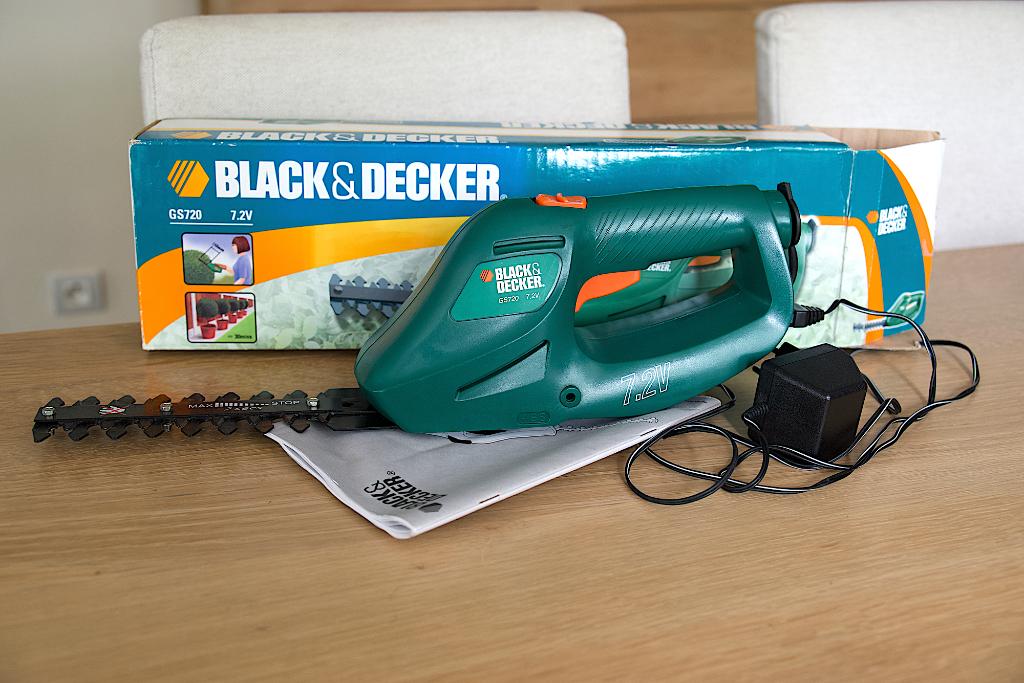 Petit taille-haie topiaire 7.2V Black & Decker NEW, Enlèvement ou Envoi, Neuf, Batterie, Black&Decker