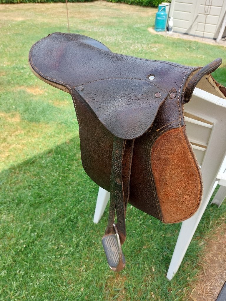 Selle Cheval, Ophalen, XS (15.5 inch of kleiner), Vlakke zit, Overige merken