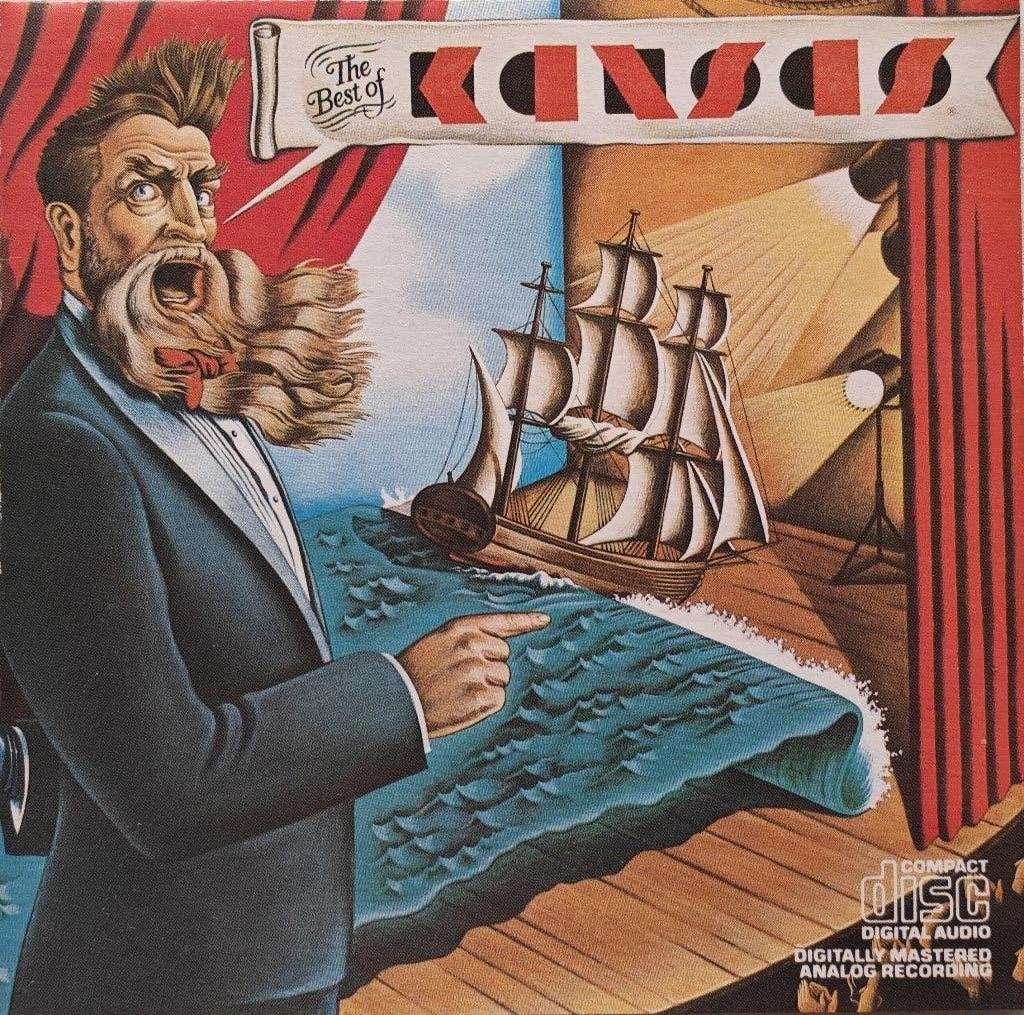 KANSAS - The best of Kansas (CD), Cd's en Dvd's, Ophalen of Verzenden, Zo goed als nieuw, Hard Rock, Album