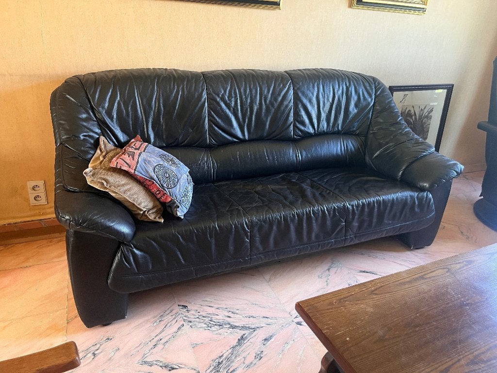 gratis lederen zetel op te halen in Liedekerke, Huis en Inrichting, Ophalen