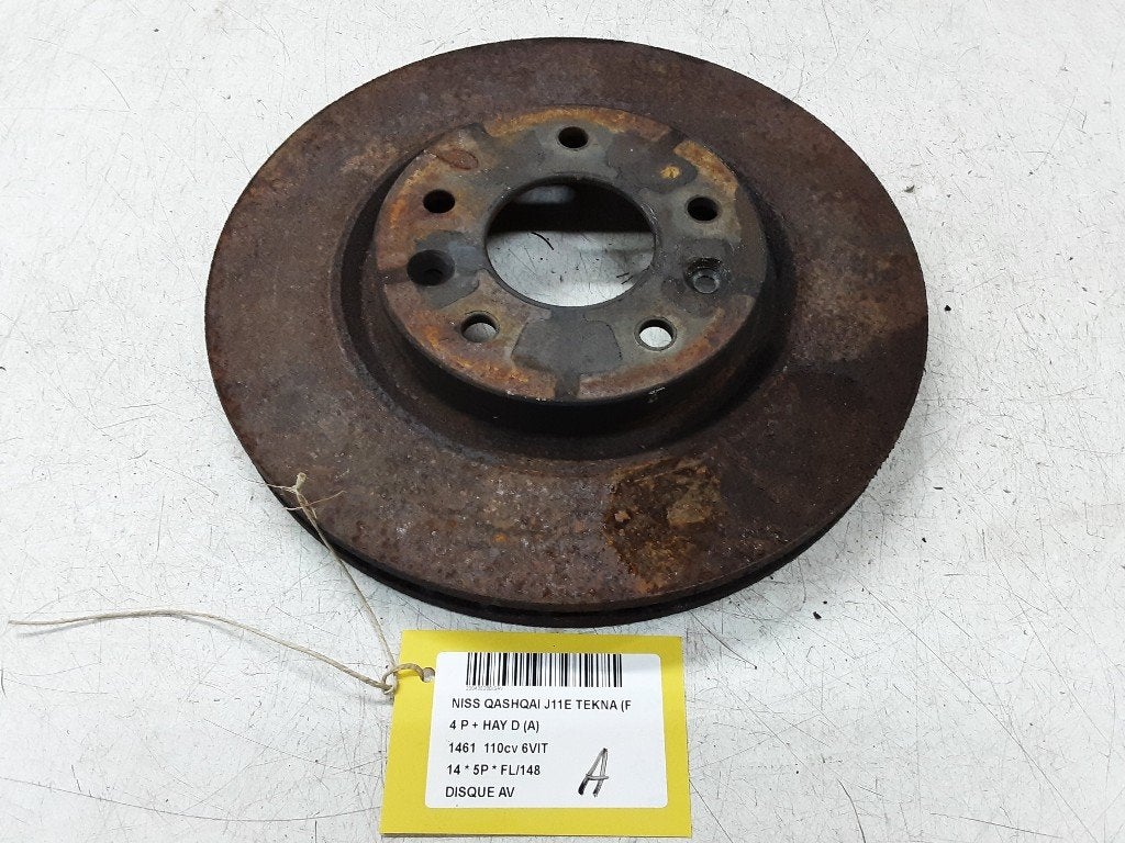 REMSCHIJF VOOR Nissan Qashqai (J11) (01-2013/01-2021), Auto-onderdelen, Gebruikt, Germany@nissan-services.eu, Kronenweg 38
50389  Wesseling, DE