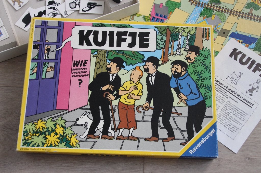 Vintage bordspel Wie ontvoerde Zonnebloem? Kuifje Ravensburg, Collections, Envoi, Tintin, Comme neuf