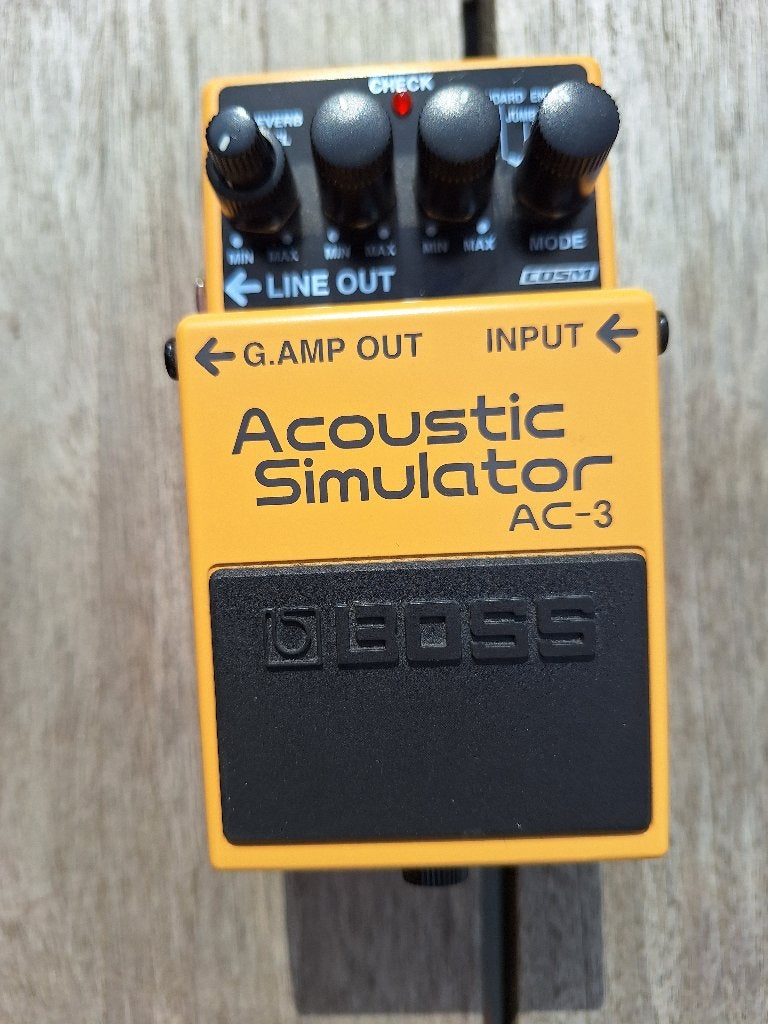 boss AC-3 acoustic simulator, Muziek en Instrumenten, Ophalen of Verzenden, Zo goed als nieuw, Overige typen
