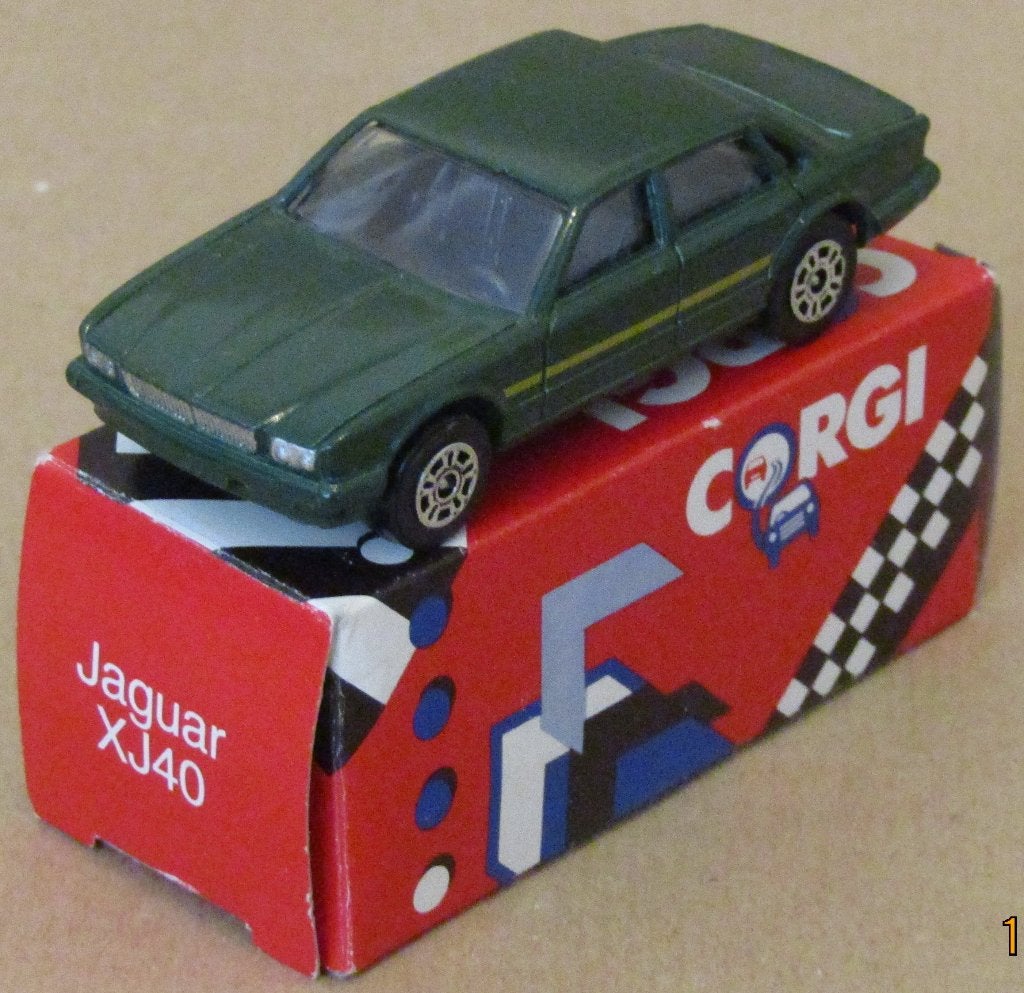 Modèle de voiture Corgi Jaguar XJ40 vintage, Enlèvement ou Envoi, Comme neuf, Voiture