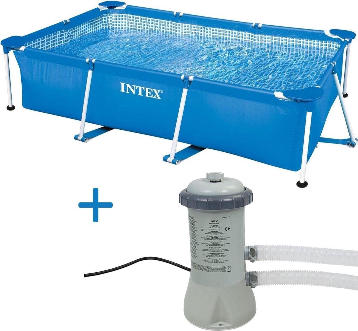 Intex 300x200x75, Tuin en Terras, Ophalen, Gebruikt